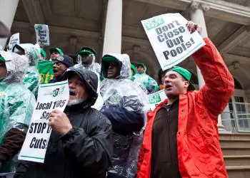 Proposed Cuts to City Parks Protested