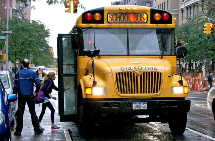 City Councilman Robert Jackson asked questions to members of the Department of Education at a hearing on pupil transportation Wednesday. (Benjamin Chasteen/The Epoch Times)