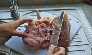 Chopping Up A Chicken, Chinese-Style