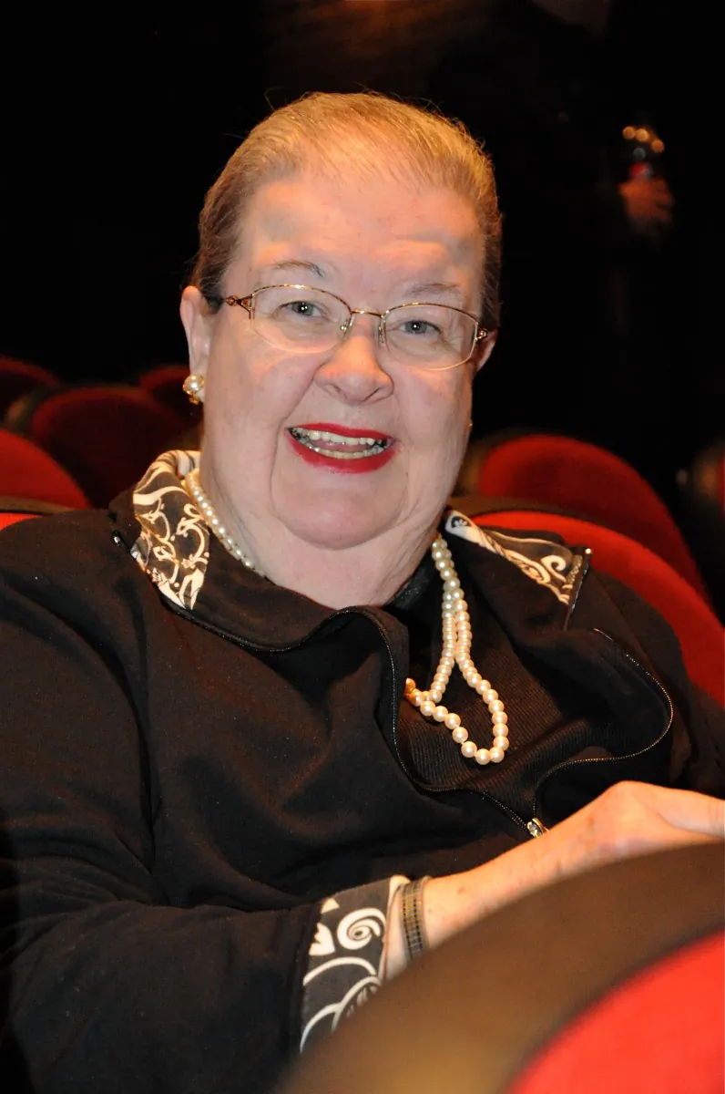 Actor and writer Jean Freeman attends Shen Yun Performing Arts at the Conexus Arts Centre, on April 13. (Jerry Wu/The Epoch Times)