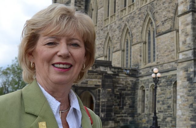 Liberal MP Judy Sgro on Parliament Hill in Ottawa in a file photo. (Matthew Little/The Epoch Times)