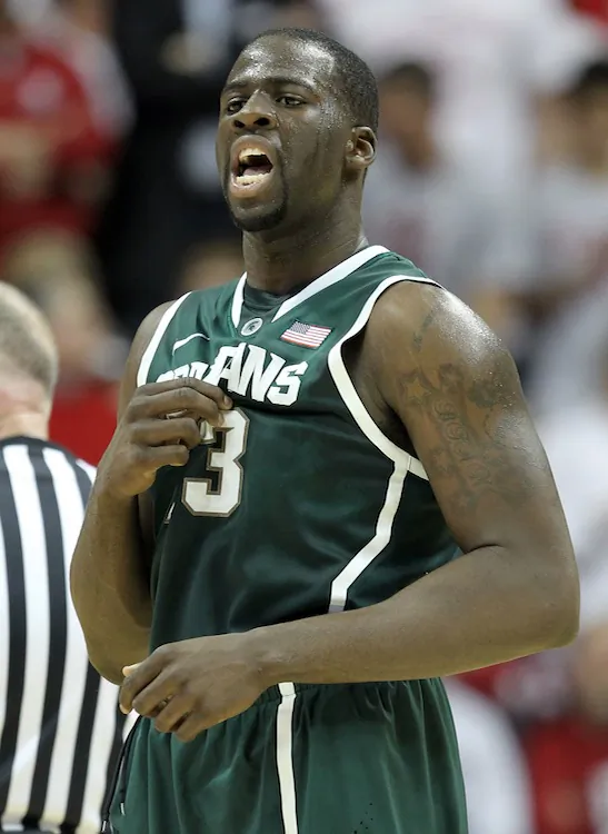 Draymond Green scored 29 points in the loss for the Spartans. (Andy Lyons/Getty Images)