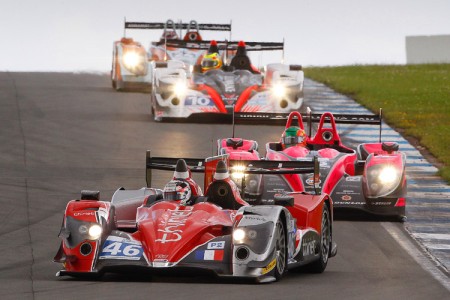The No. 46 Thiriet Oreca and the No 35 Oak Morgan will both be competing at Petit Le Mans. (europeanlemansseries.com)