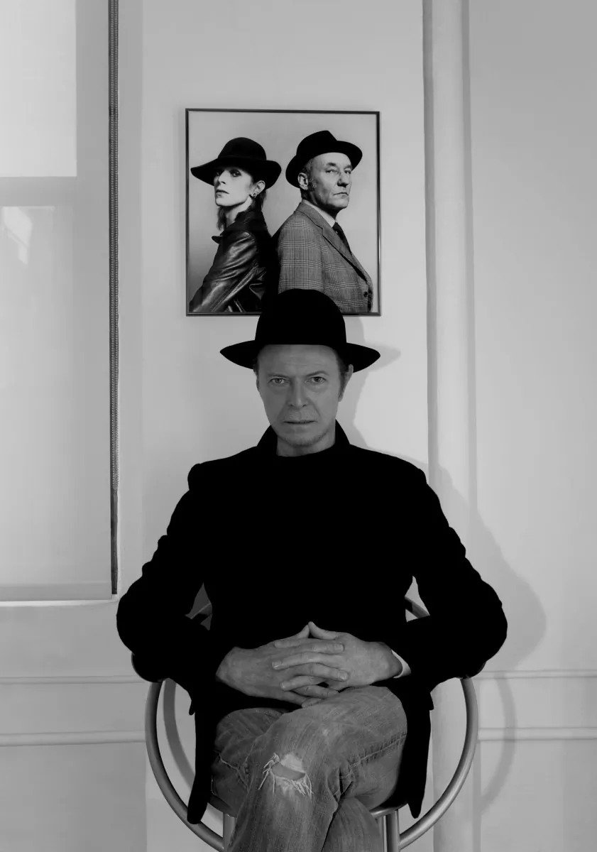 Drummer Sterling Campbell plays on the new David Bowie album.