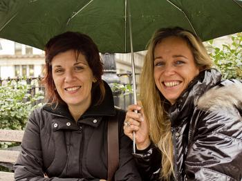 Ella Brushanzky and Efrat Roman, 40s, Writer and Artist, Israel (The Epoch Times) Ella Brushanzky and Efrat Roman, 40s, Writer and Artist, Israel (The Epoch Times)