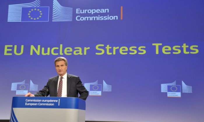 Press conference by Günther Oettinger, Member of the EC in charge of Energy on nuclear stress tests (European Commission)