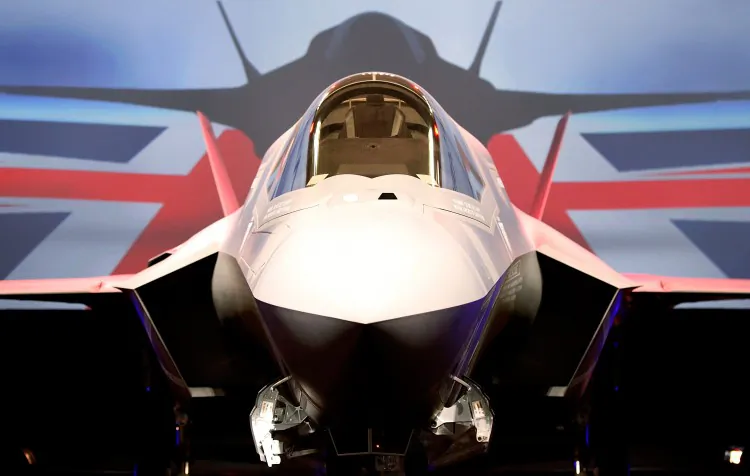 F-35 Lightning II show at delivery ceremony in 2012 at Lockheed Martin Corporation in Fort Worth, Texas. The ceremony marked the first international delivery of an F-35 Joint Strike Fighter to a partner nation. (Tom Pennington/Getty Images)