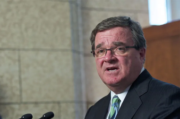 Oxfam is urging Finance Minister Jim Flaherty to champion a freeze on World Bank land deals in developing countries with poor protection for land rights. (Matthew Little/The Epoch Times)