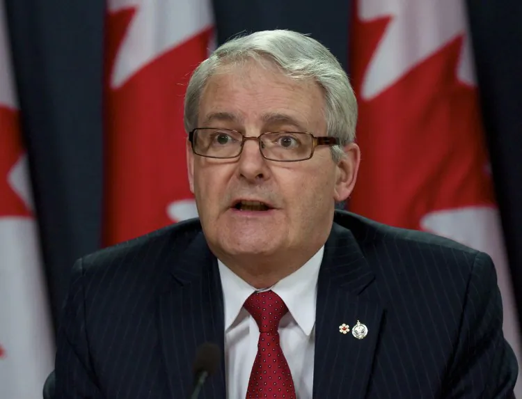 Liberal MP Marc Garneau (Matthew Little/The Epoch Times)