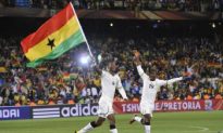 Asamoah Converts Penalty as Ghana Edge Serbia in World Cup Group D