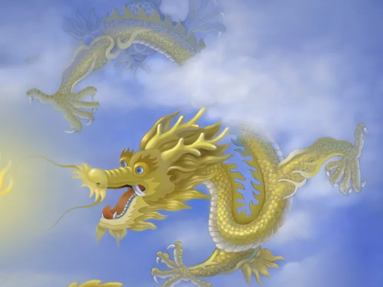 “Getting to the point” frees a dragon. (S. M Yang/The Epoch Times)