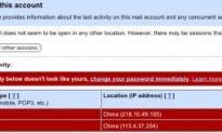 Epoch Times Reporter’s Gmail Among Those China Hacked