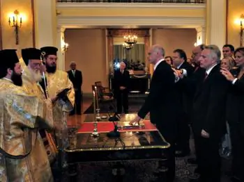 Greece Government Sworn in