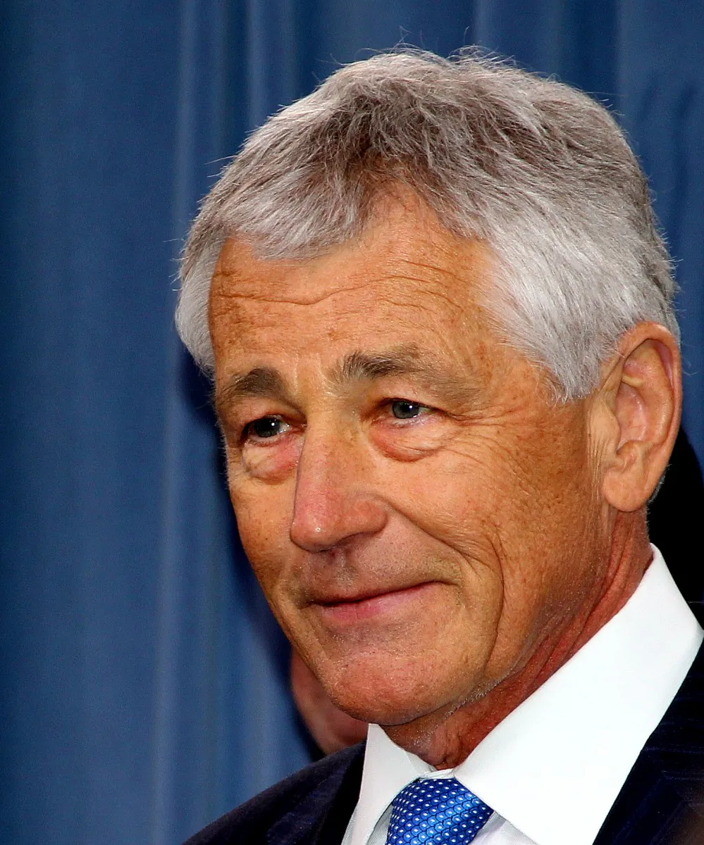 U.S. Defense Secretary Chuck Hagel on March 1, 2013. Hagel addressed the effects of the sequester at his first press conference as secretary. (Shar Adams/The Epoch Times)