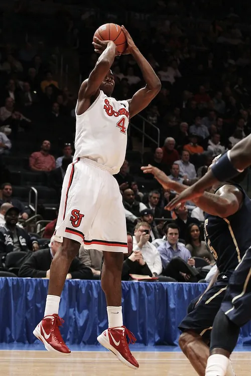 Moe Harkless led all Big East freshmen in rebounding at 8.6 per contest. (Jim McIsaac/Getty Images)