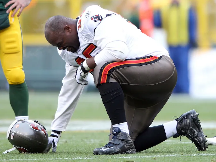 Haynesworth hasn’t been the same two-time All-Pro since signing with Washington in 2009. (Elsa/Getty Images)