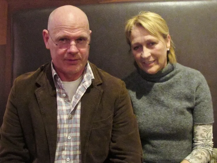 Herman Buitelaar and his wife Maria saw Shen Yun at the Lucent Danstheater in The Hague, The Netherlands, on March 12. (Mary Man/The Epoch Times)