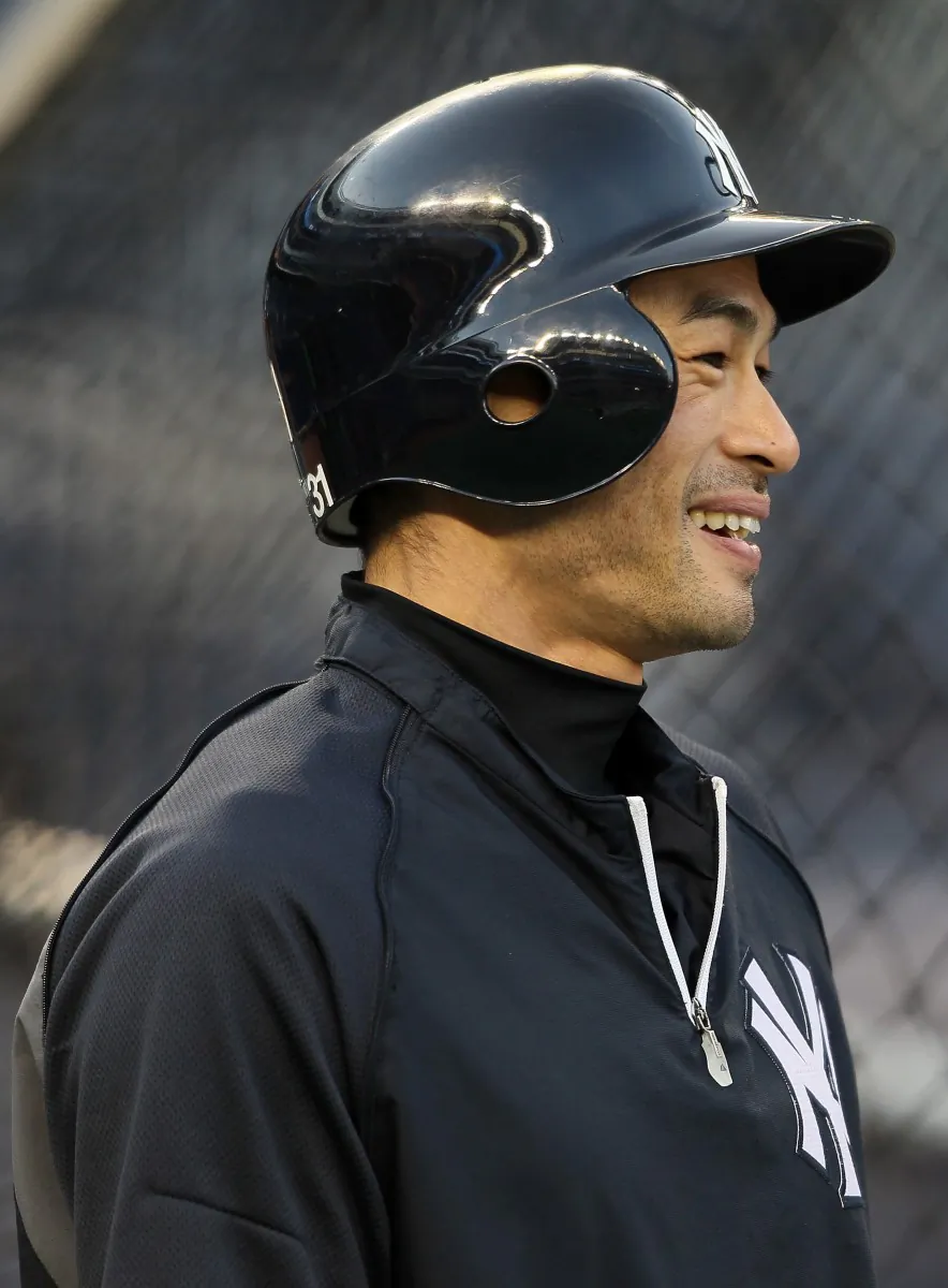 Outfielder Ichiro Suzuki is expected to be back in a New York Yankees uniform next season after being offered a 2-year, $13 million contract. (Alex Trautwig/Getty Images)