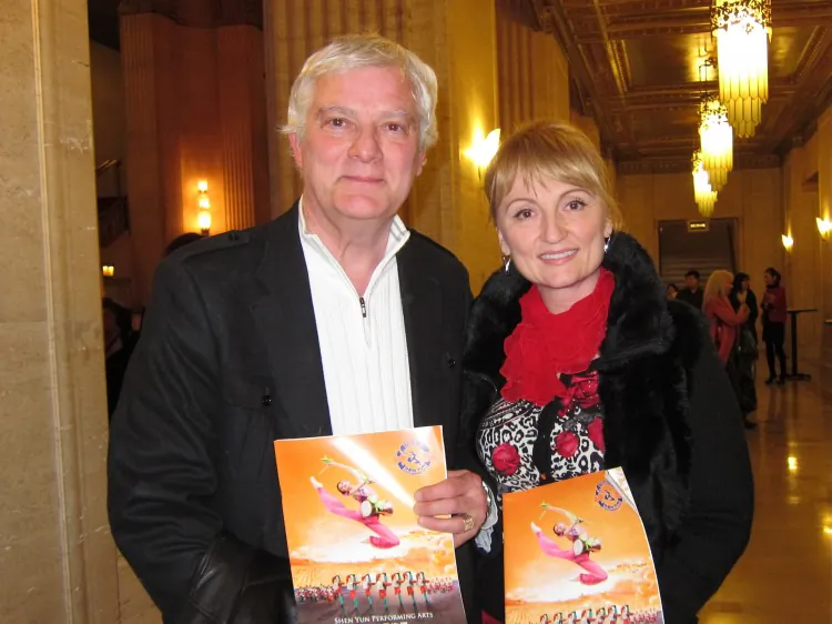 Irina Olecko attends Shen Yun Performing Arts in Chicago. (Maureen Zebian/The Epoch Times)