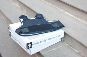 ADDED PROTECTION: New York State Federation of Taxi Drivers handed out the first bulletproof vests to cabbies Monday. (Tara MacIsaac/The Epoch Times) ADDED PROTECTION: New York State Federation of Taxi Drivers handed out the first bulletproof vests to cabbies Monday. (Tara MacIsaac/The Epoch Times)