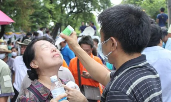 Bangkok Police Quell Anti-Government Protest