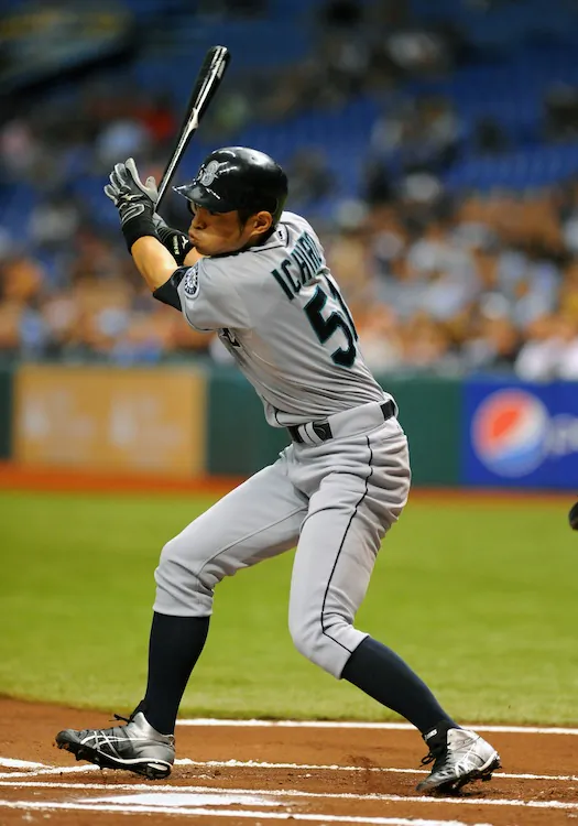 The 38-year old Ichiro Suzuki has 2,533 career hits in 11-plus seasons in the majors. (Al Messerschmidt/Getty Images)