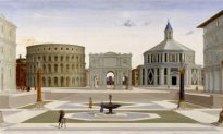 Ideal-City Paintings Express Renaissance Concepts
