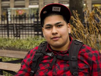 Javier Louis, 18, Student, Brooklyn (The Epoch Times) Javier Louis, 18, Student, Brooklyn (The Epoch Times)