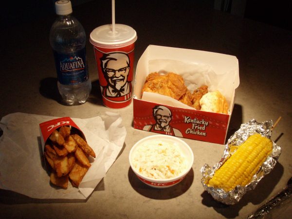 Before the make-over a regular KFC dinner (Erik R. Trinidad) Before the make-over a regular KFC dinner (Erik R. Trinidad)