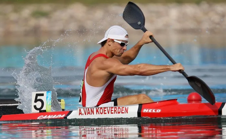 Adam van Koeverden is one of Canada’s most recognizable Olympians. (Manan Vatsyayana/AFP/Getty Images
