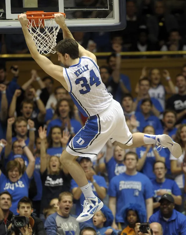 Duke’s Ryan Kelly won MVP of the Maui Classic. The 6’11” junior averages 14.6 points per game, while hitting 11 of 27 attempts from beyond the arc. (Sara D. Davis/Getty Images)