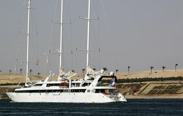 French luxury boat Le Ponant was hijacked by Somali Pirates in April 2008. About $200,000 in suspected ransom money was recovered after French Special Forces freed the ship. Because pirates tend to invest the spoils of their hijackings in local communities, a new report by Chatham House advises this needs to be taken into account in any anti-piracy strategy. (AFP/Getty Images)