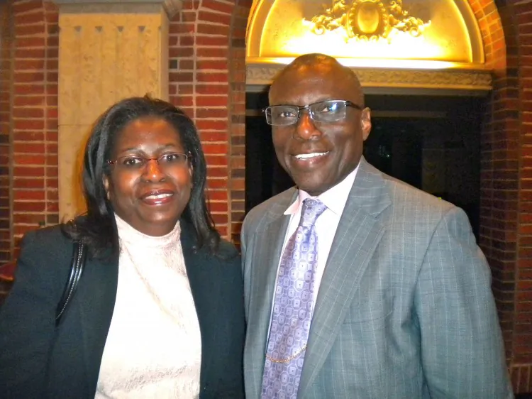 Mrs. Lynn Colleton and Mr. Larry Colleton enjoyed Shen Yun Performing Arts and hope more people will experience it. (Mary Silver/The Epoch Times)