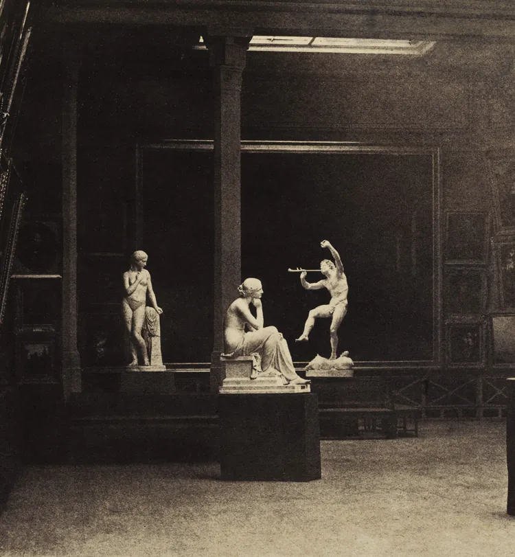 Gustave Le Gray captures the famous Paris Salon of 1852 in an album of prints. (Courtesy of Sotheby’s)