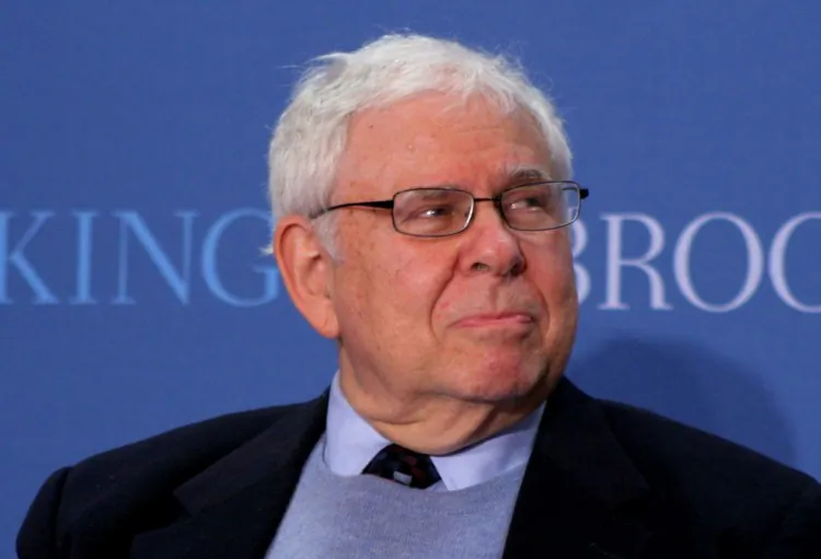 Sanford Levinson, professor at the University of Texas Law School and of government at Texas, believes that institutional structures required by the U.S. Constitution are contributing to the malaise of American politics. (Gary Feuerberg/The Epoch Times)