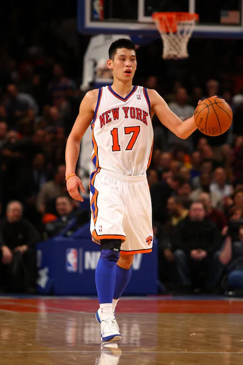 Jeremy Lin's last second three pointer caught the eye of the President. (Chris Chambers/Getty Images)