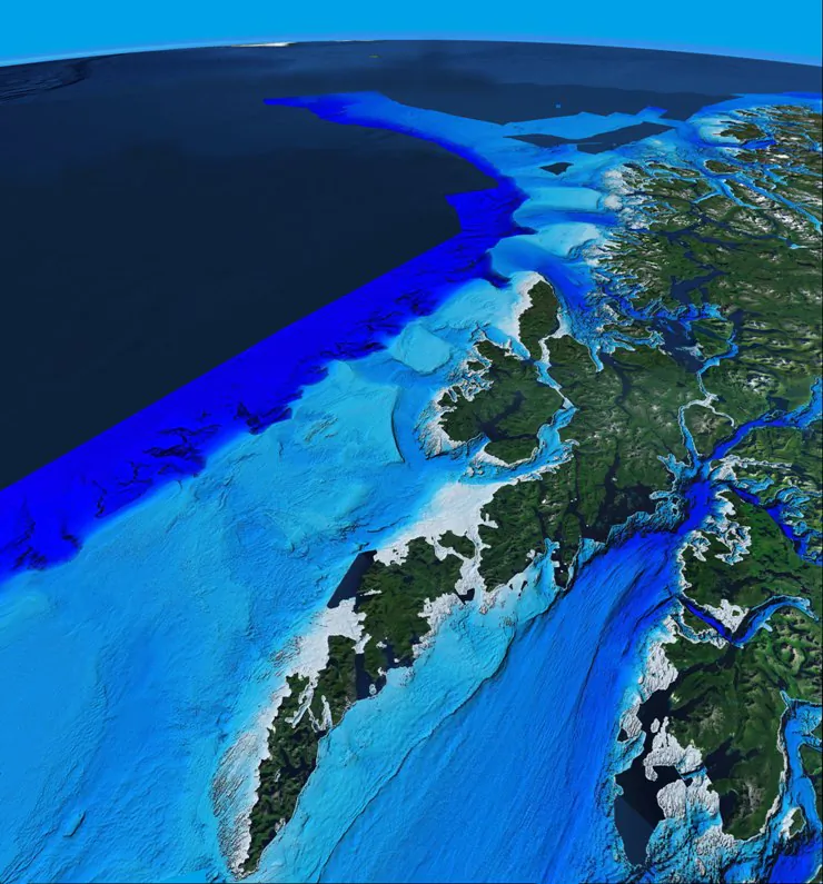 Geological seabed map from mareano.no (Geological Survey of Norway)