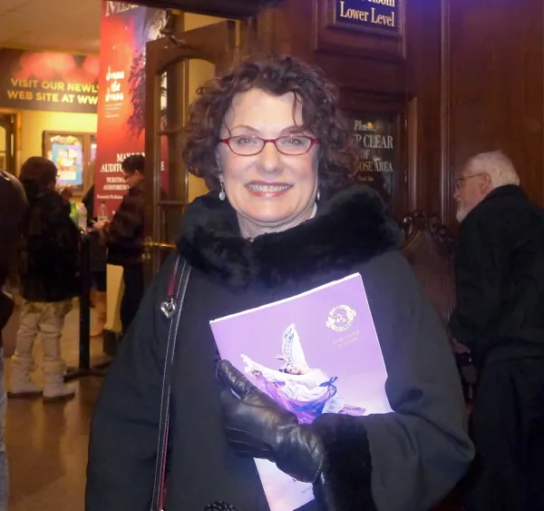 Former dancer Lorraine McNeil said Shen Yun's dancers showed remarkable talent Sunday afternoon, Feb. 17, 2013, at the Rochester Auditorium Theatre. (Hannah Cai/The Epoch Times)