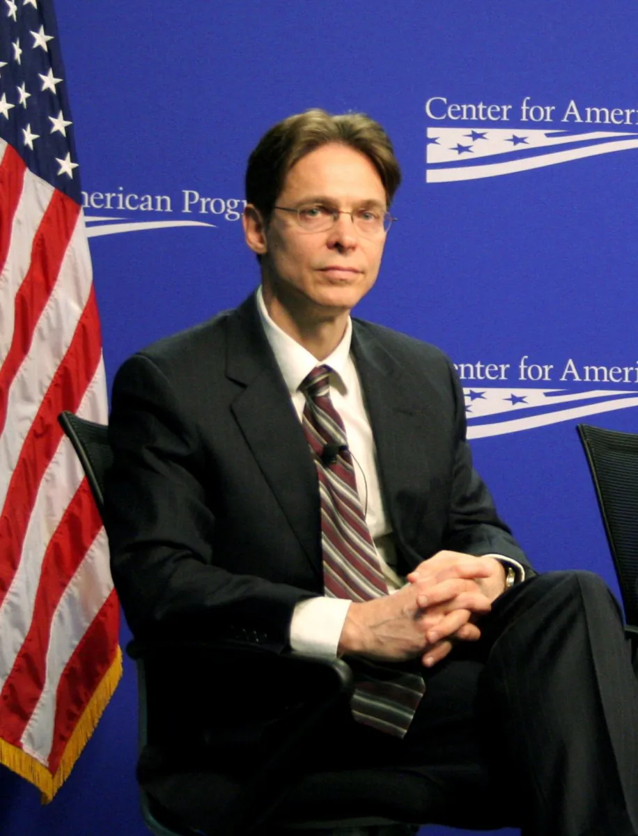 Robert G. Lynch, Ph.D. is a Visiting Senior Fellow at the Center for American Progress and the chair of the Department of Economics at Washington College. He spoke March 20, 2013, at CAP on the economic impacts of comprehensive immigration reform. (Gary Feuerberg/The Epoch Times)