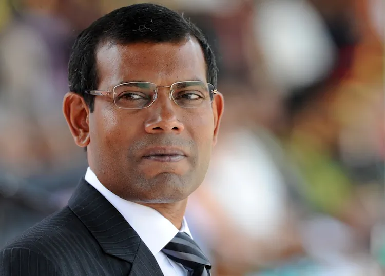 Mohamed Nasheed, ex-President of Maldives (S.Kodikara/AFP/Getty Images)