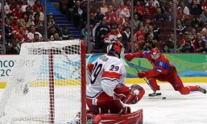 Russia Holds Off Czech Republic in Men's Olympic Hockey