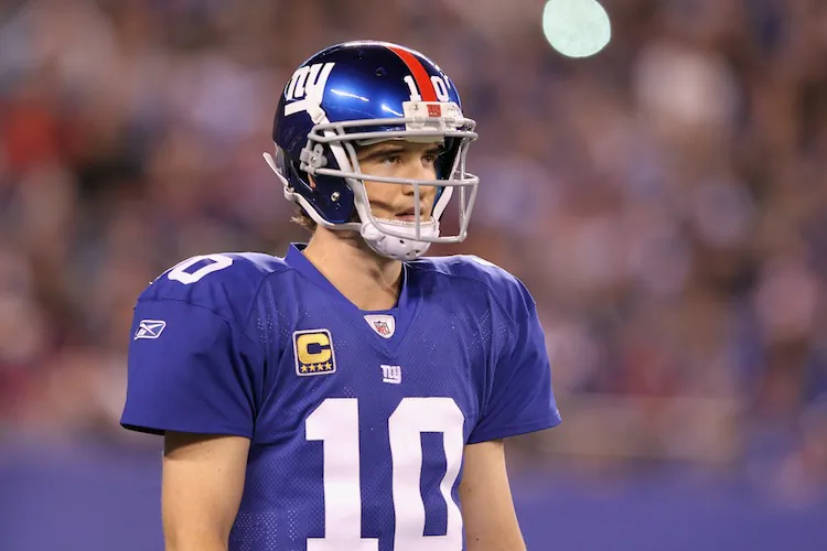 The Giants second half swoon isn't something Manning can explain. (Al Bello/Getty Images)