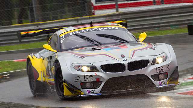 Maxime Martin drives a BMW Z4 GT3 at the2012 Blancpain Endurance Series Monza round. (blancpain-endurance-series.com)