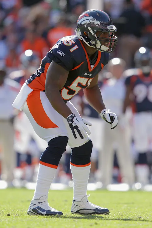 Joe Mays was also fined for a hit in Week 2. (Doug Pensinger/Getty Images)