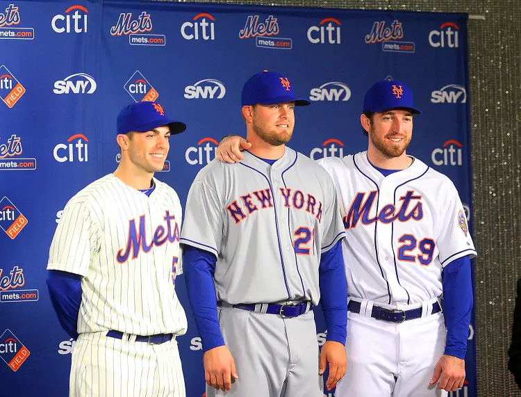 The New York Mets logo for the 2012 season to commemorate the 50th anniversary of the team. (Courtesy of the New York Mets)