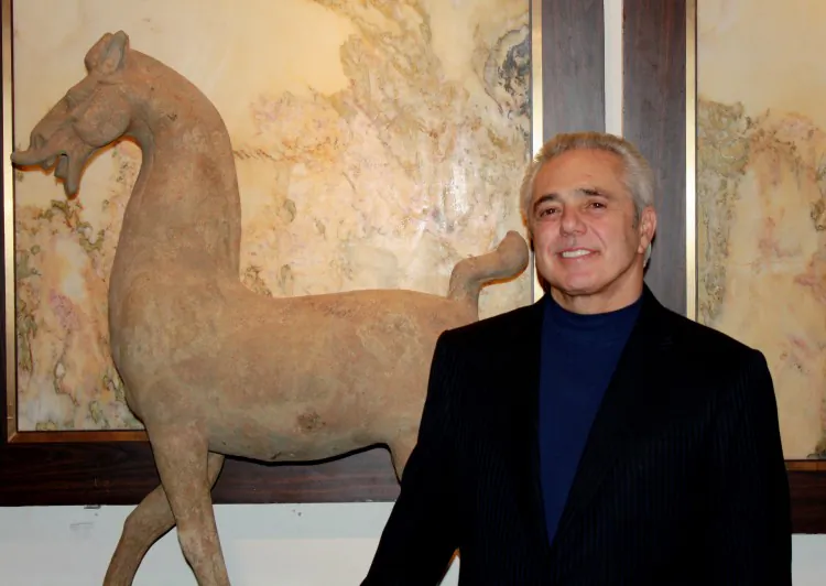 Michael C. Teller IV, founder and president of TK Asian Antiquities. (Courtesy of TK Asian)