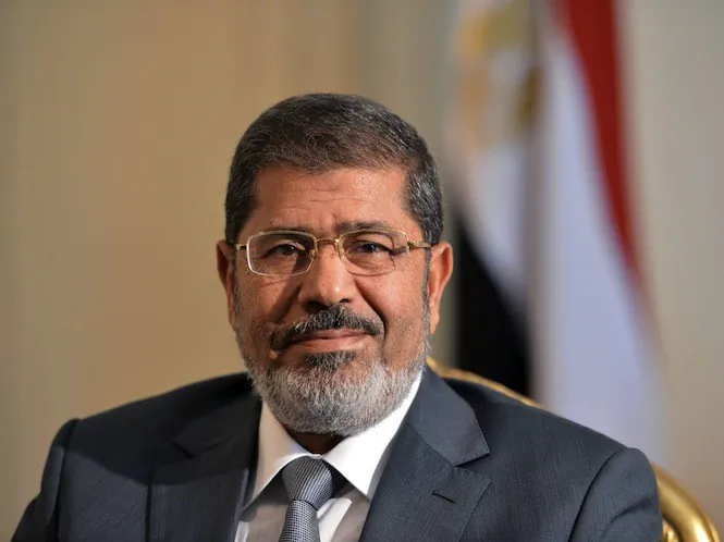 Egyptian President Mohamed Morsi in Cairo July 8. (Khaled Desouki/AFP/GettyImages)