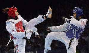 McPherson Beat World Champ, Has Chance at Taekwondo Bronze