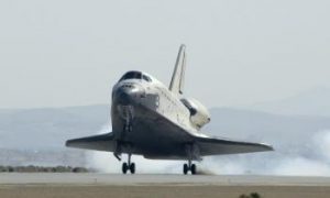 Mission Success as Space Shuttle Atlantis Lands in California