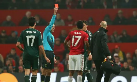 Champions League: Real Madrid Takes Advantage of Surprising Nani Expulsion
